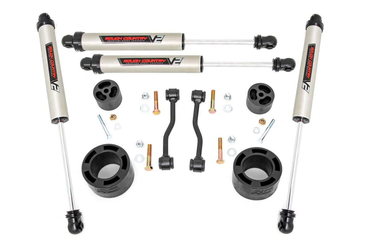 24-25 Jeep Gladiator JT 4WD 2.5 Inch Leveling Kit | Spacers - Rough Country