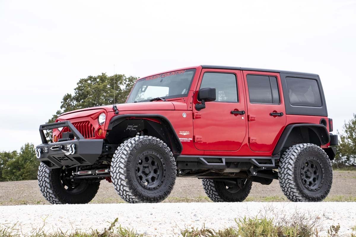07-11 Jeep Wrangler Unlimited 2WD/4WD 4 Inch Lift Kit | Long Arm - Rough Country