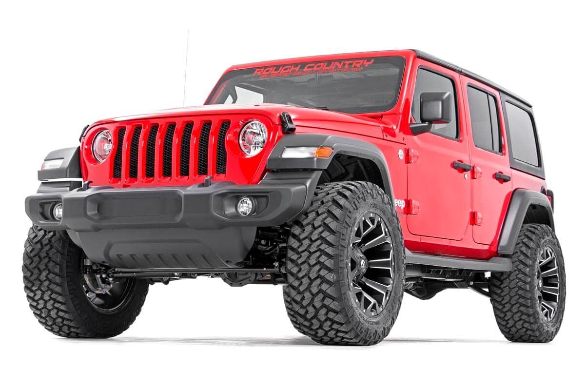 18-23 Jeep Wrangler JL 4WD 2.5 Inch Lift Kit | Coils - Rough Country