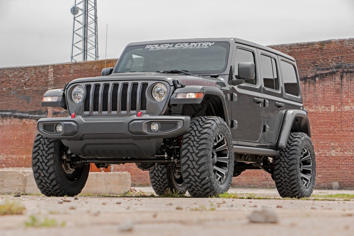24-26 Jeep Wrangler Unlimited Rubicon 4WD 2.5 Inch Lift Kit | Coils - Rough Country