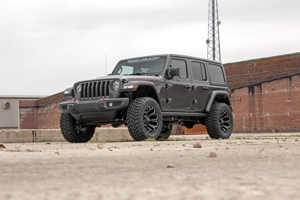 24-26 Jeep Wrangler Unlimited Rubicon 4WD 2.5 Inch Lift Kit | Coils - Rough Country