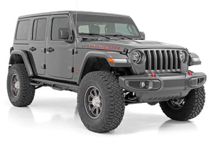 24-26 Jeep Wrangler Unlimited Rubicon 4WD 3.5 Inch Lift Kit | Adj Lower | FR D/S - Rough Country