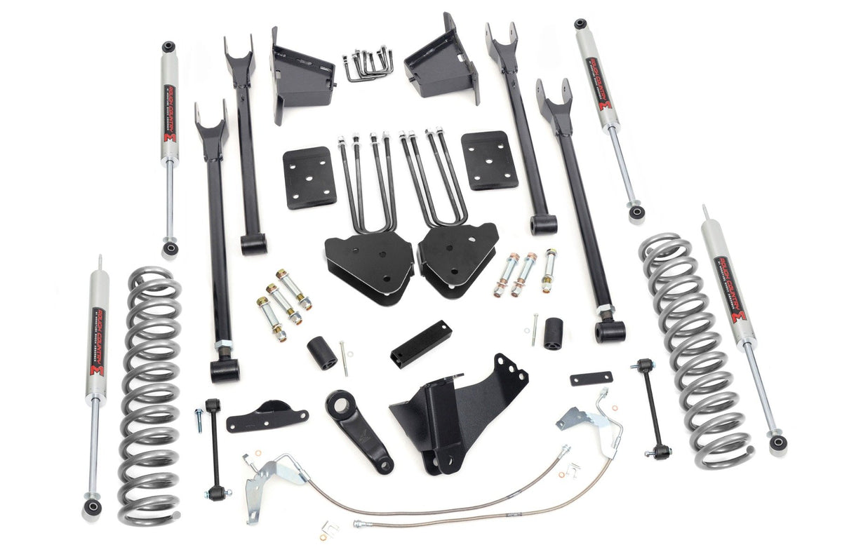 08-10 Ford F-250/F-350 Super Duty 4WD 8 Inch Lift Kit | 4 Link - Rough Country