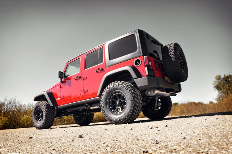 07-18 Jeep Wrangler Unlimited 2WD/4WD 3.5 Inch Lift Kit - Rough Country