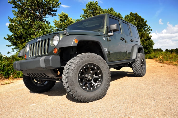 07-18 Jeep Wrangler Unlimited 2WD/4WD 3.5 Inch Lift Kit - Rough Country