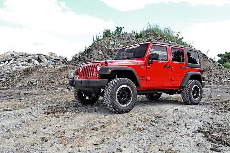 07-18 Jeep Wrangler/Unlimited 2.5 Inch Lift Kit | Spacers - Rough Country