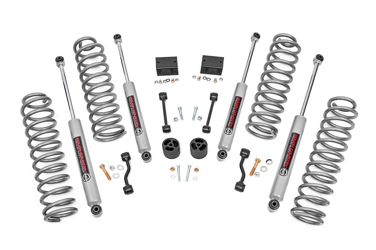18-23 Jeep Wrangler JL 4WD 2.5 Inch Lift Kit | Coils - Rough Country