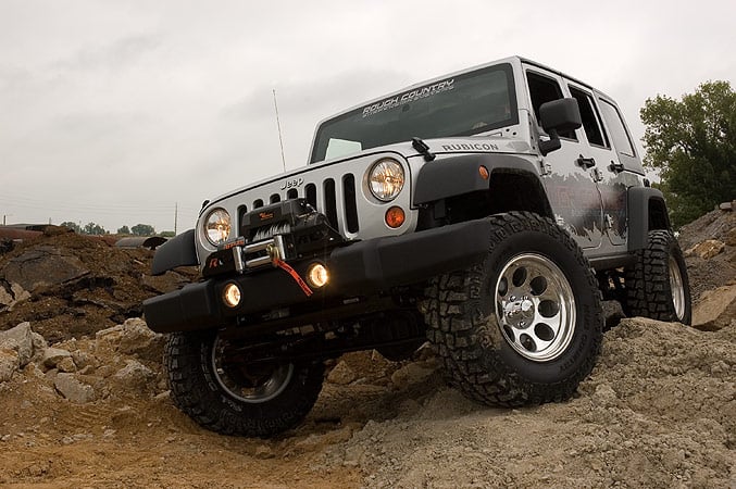 07-18 Jeep Wrangler Unlimited 2WD/4WD 4 Inch Lift Kit - Rough Country