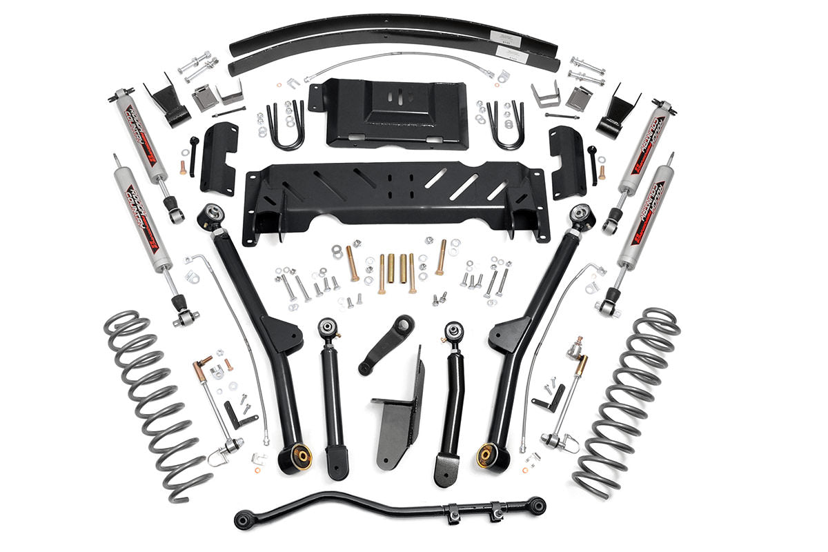 84-01 Jeep Cherokee XJ 4WD 4.5 Inch Lift Kit | Long Arm - Rough Country