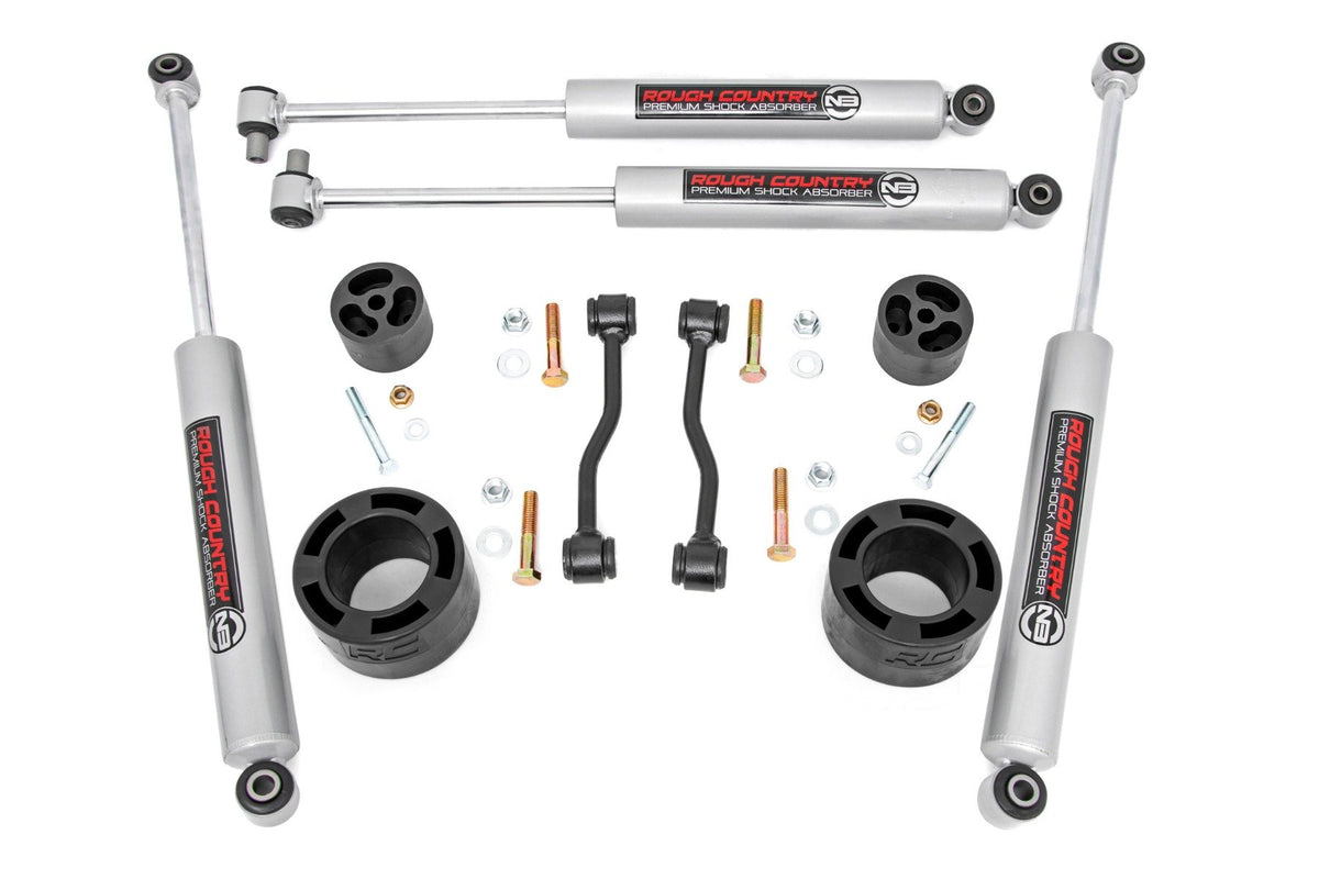 24-25 Jeep Gladiator JT 4WD 2.5 Inch Leveling Kit | Spacers - Rough Country