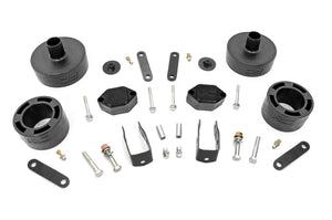 07-18 Jeep Wrangler/Unlimited 2.5 Inch Lift Kit | Spacers - Rough Country