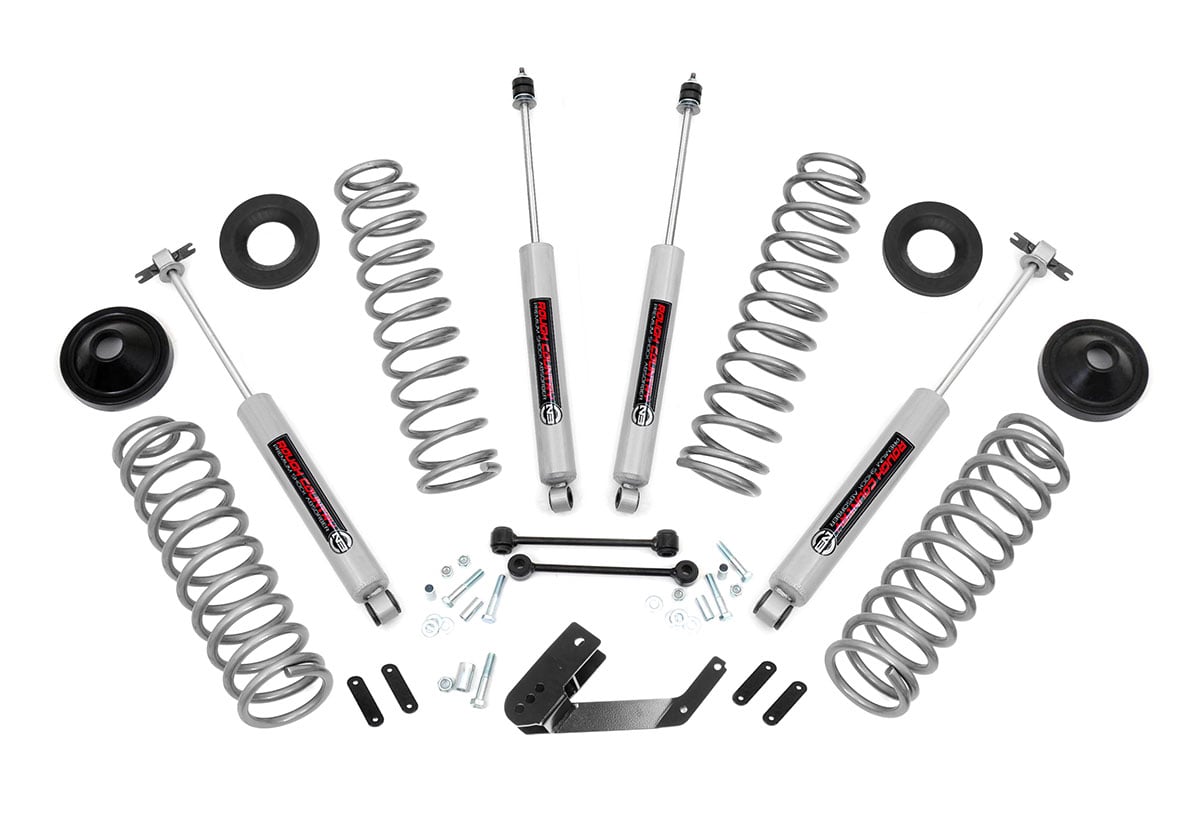 07-18 Jeep Wrangler Unlimited 2WD/4WD 3.25 Inch Lift Kit - Rough Country