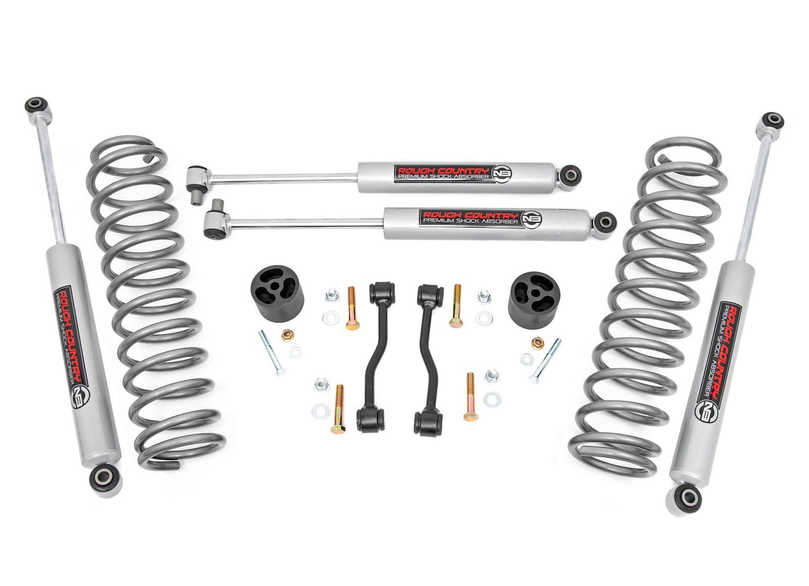 20-23 Jeep Gladiator JT 4WD 2.5 Inch Leveling Kits | Springs - Rough Country