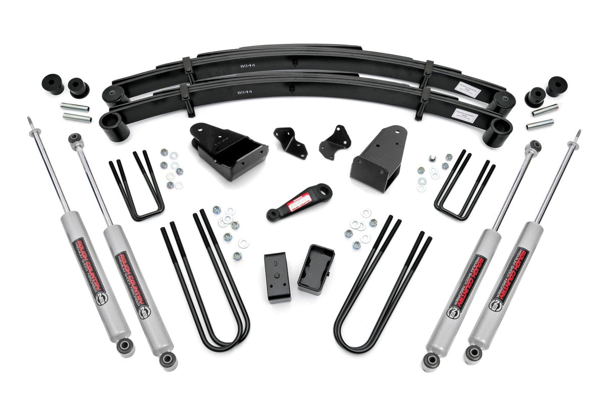 82-85 Ford F-350 4WD 4 Inch Lift Kit - Rough Country
