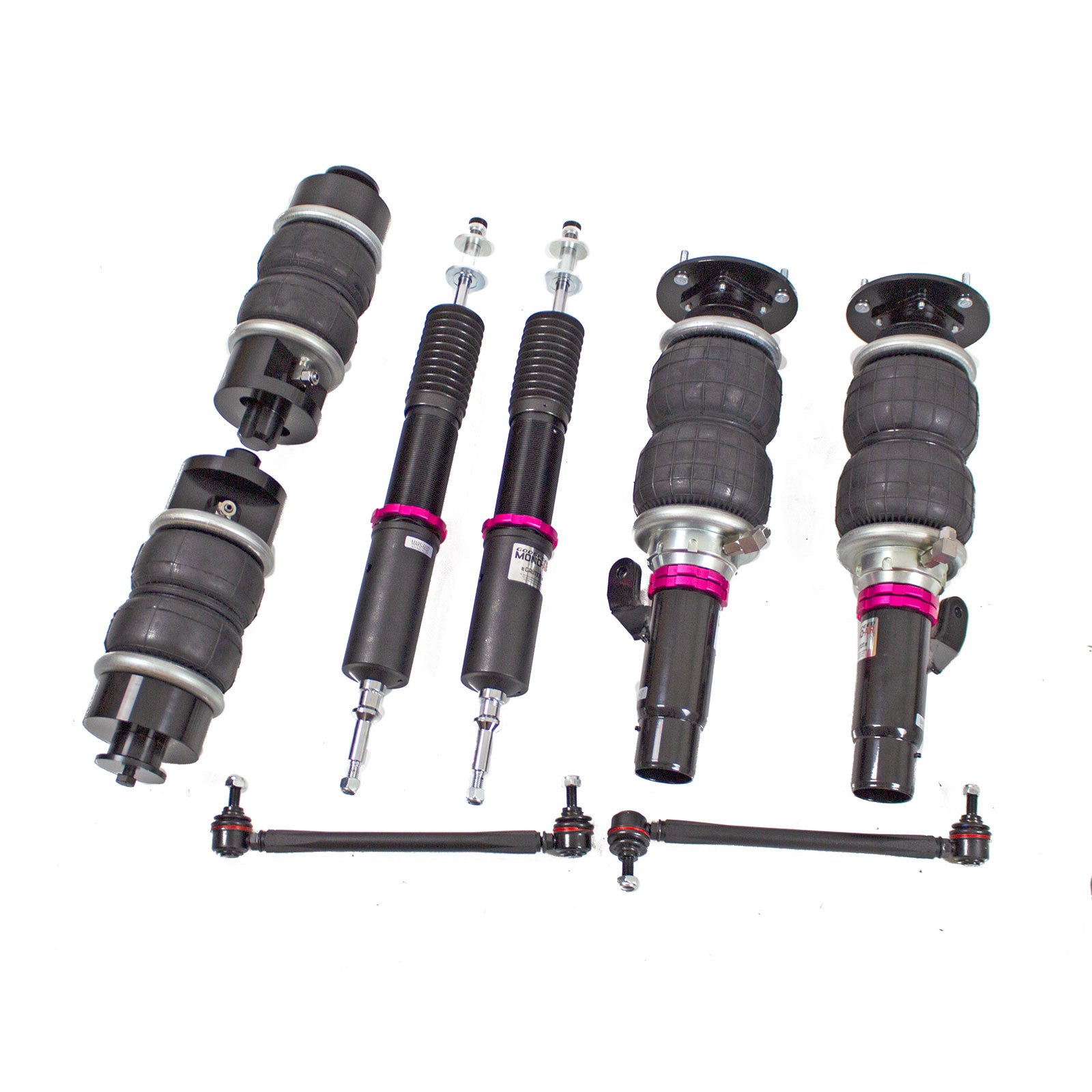 06-13 BMW 3 Series E90/E92/E93 RWD Godspeed Mono-Air Air Struts