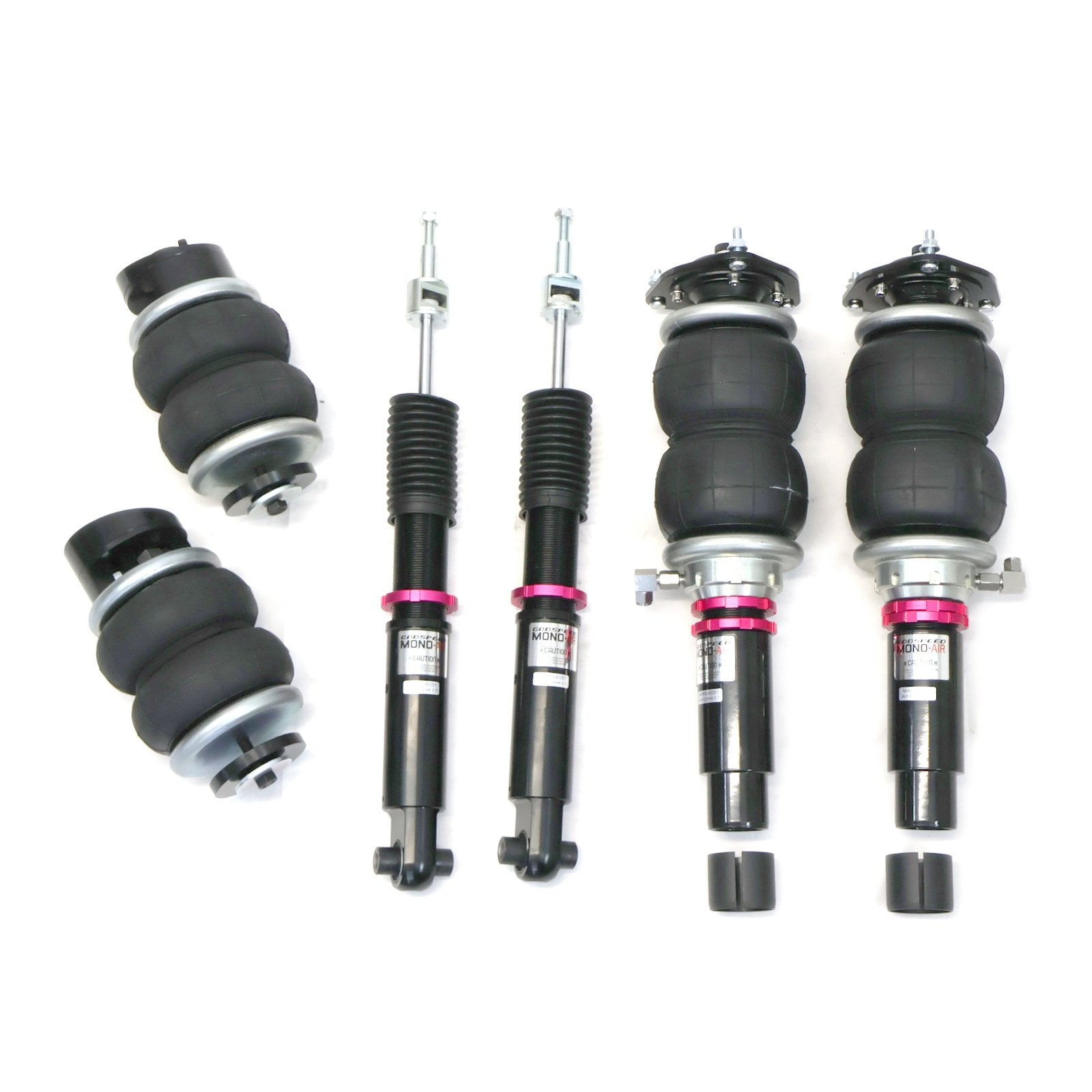 19-24 Audi A6 FWD / AWD Godspeed Mono-Air Air Struts