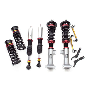 Godspeed MAXX inverted coilover kit for 2010–2015 Mercedes-Benz E-Class C207/A207 RWD with adjustable ride height and damping