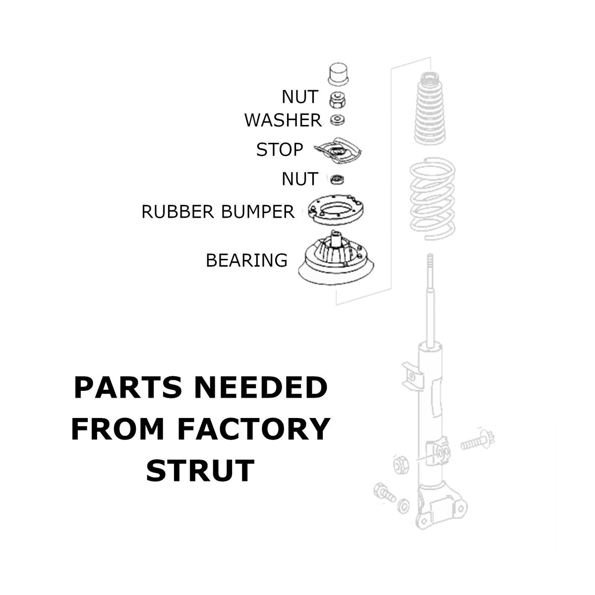 01-07 Mercedes C Class W203 Godspeed Coilovers- MonoRS