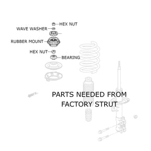 07-08 Honda Fit Godspeed Coilovers- MonoSS