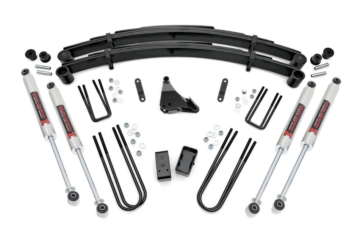 99-04 Ford F-250/F-350 Super Duty 4WD 4 Inch Lift Kit | Rear Blocks - Rough Country