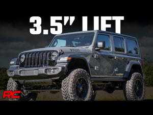 20-23 Jeep Wrangler Unlimited 3.5 Inch Lift Kit | C/A Drop | 4-Door | EcoDiesel - Rough Country