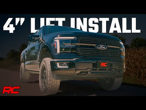 21-26 Ford F-150 4WD 4 Inch Lift Kit | Forged UCA | M1 | No Cut - Rough Country