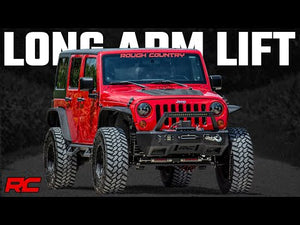 07-11 Jeep Wrangler Unlimited 2WD/4WD 4 Inch Lift Kit | Long Arm - Rough Country