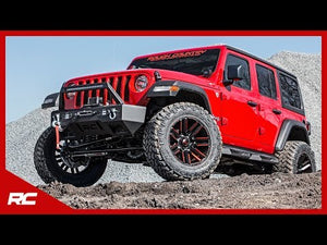 18-23 Jeep Wrangler Unlimited 4WD 3.5 Inch Lift Kit | C/A Drop | FR D/S - Rough Country