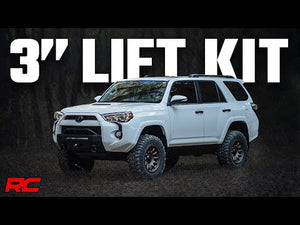 10-24 Toyota 4Runner 3 Inch Lift Kit | Upper Control Arms | RR Coils - Rough Country