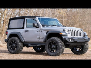 24-26 Jeep Wrangler JL 4WD 3.5 Inch Lift Kit | C/A Drop | 2-Door - Rough Country