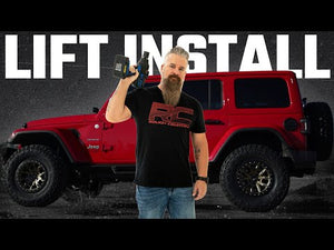 24-26 Jeep Wrangler Unlimited 4WD 3.5 Inch Lift Kit | C/A Drop - Rough Country