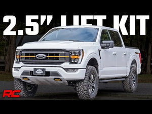 21-25 Ford F-150 Tremor 4WD 2.5 Inch Lift Kit - Rough Country