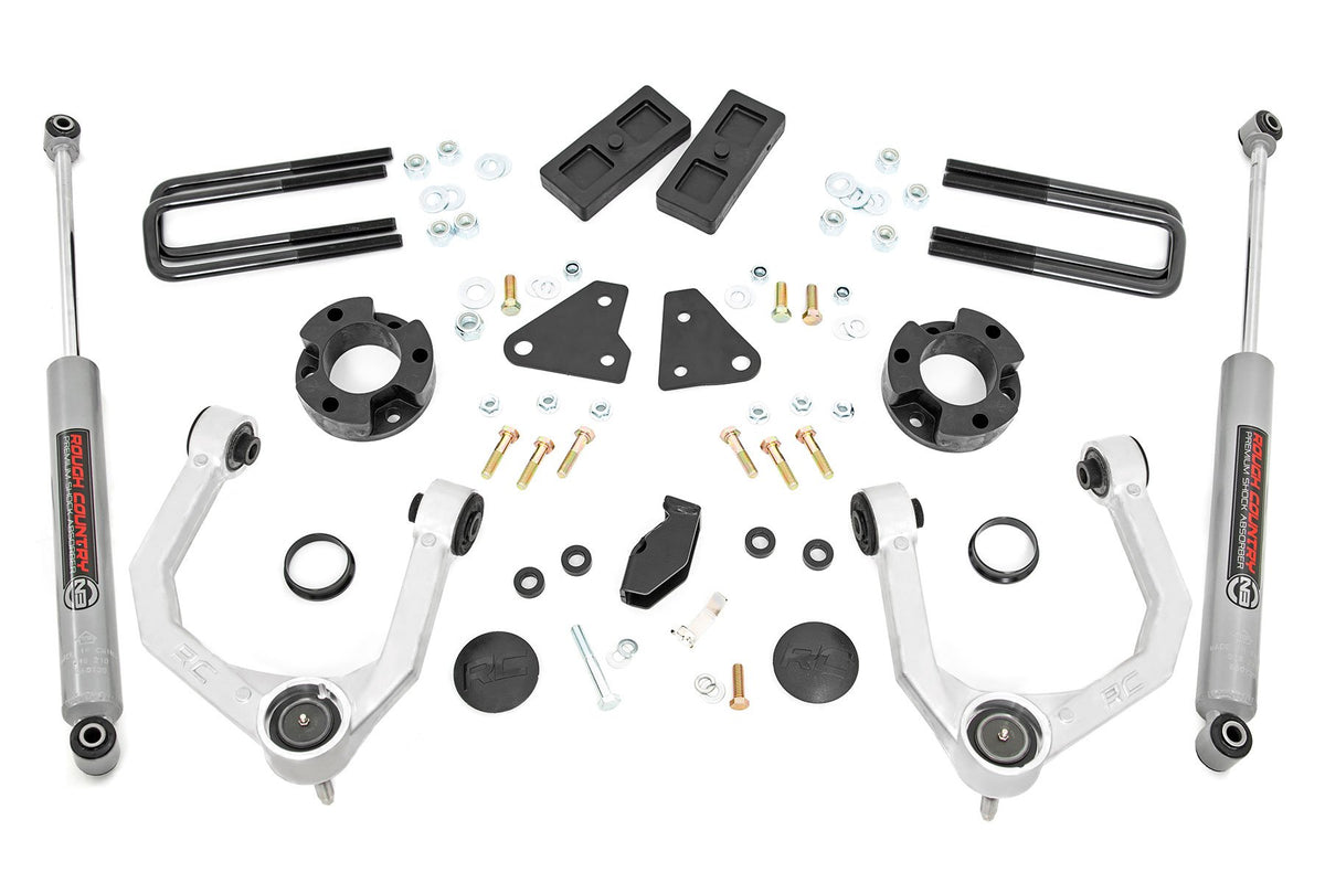 19-23 Ford Ranger 4WD 3.5 Inch Lift Kit - Rough Country