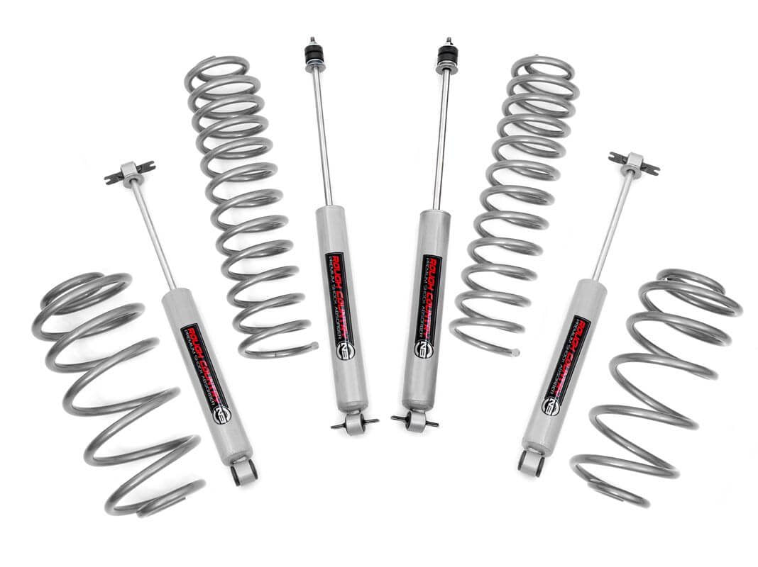97-06 Jeep Wrangler TJ/04-06 Wrangler Unlimited 2.5 Inch Lift Kit - Rough Country