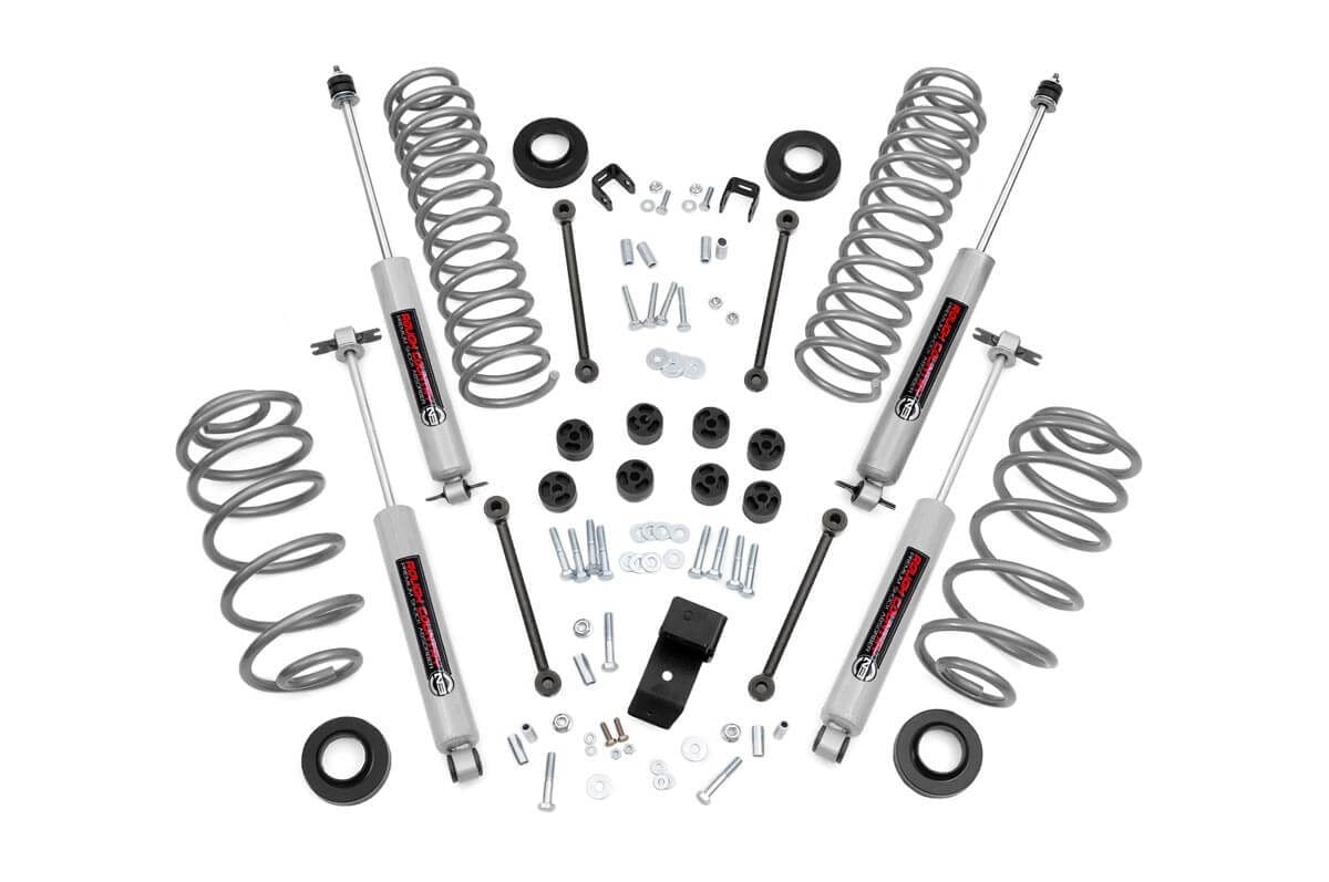 03-06 Jeep Wrangler TJ/04-06 Wrangler Unlimited 3.25 Inch Lift Kit - Rough Country