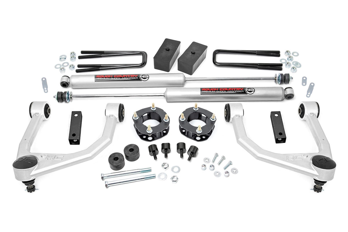 07-21 Toyota Tundra 2WD/4WD 3.5 Inch Lift Kit - Rough Country