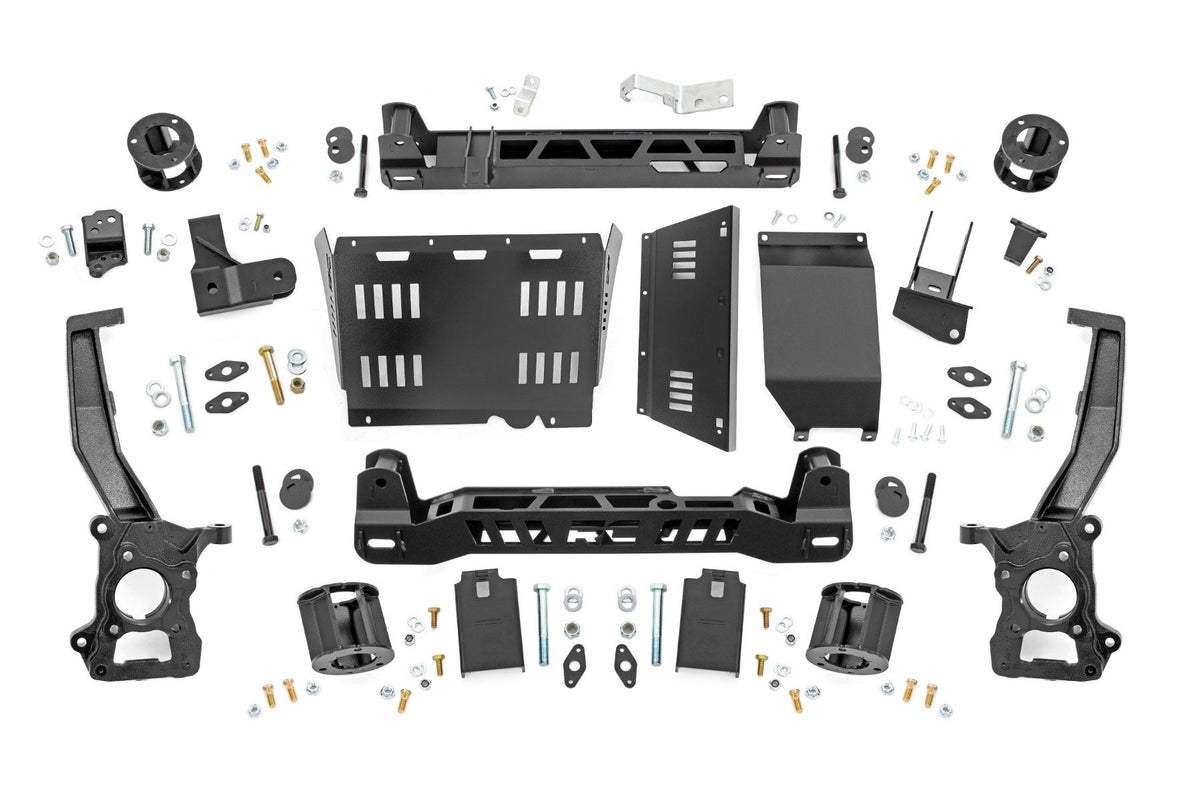 21-25 Ford Bronco Badlands (Non Sasquatch) 2.3L 4WD 5 Inch Lift Kit - Rough Country
