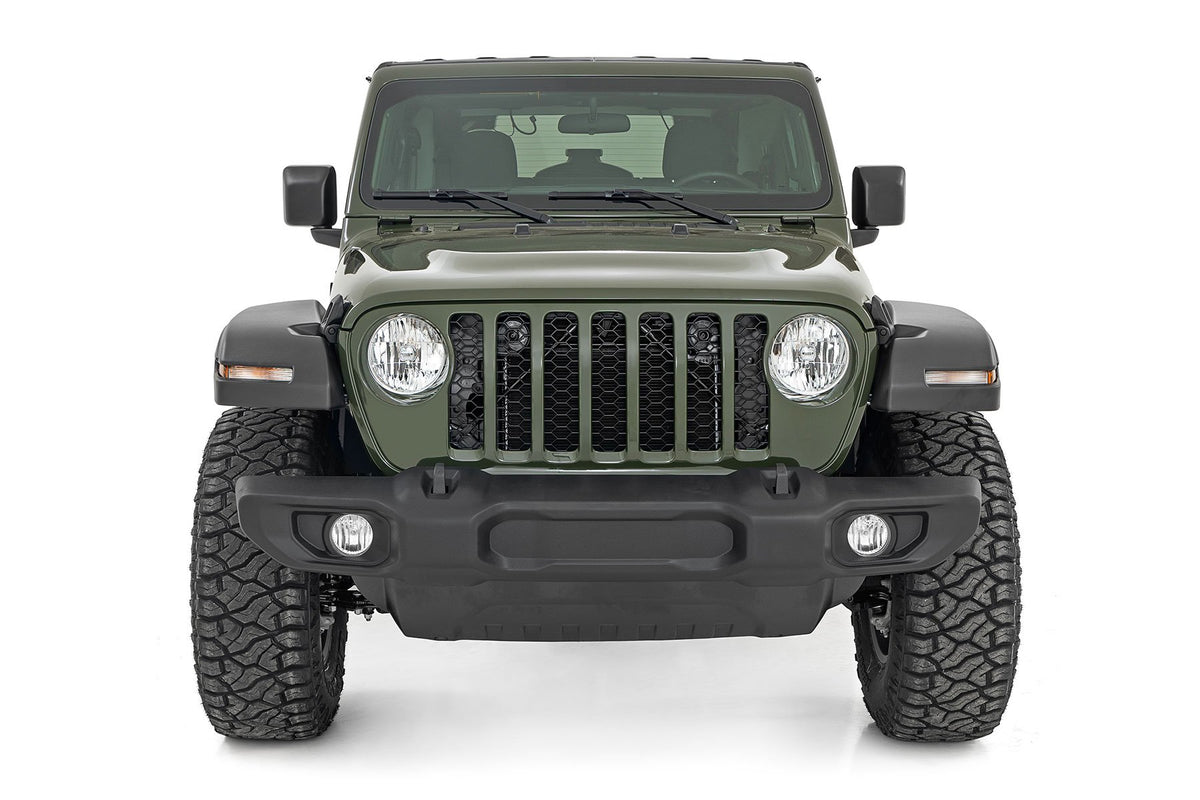24-26 Jeep Wrangler JL Rubicon 4WD 3.5 Inch Lift Kit | C/A Drop | FR D/S - Rough Country