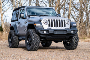 24-26 Jeep Wrangler JL 4WD 3.5 Inch Lift Kit | Adj LCA | FR D/S - Rough Country