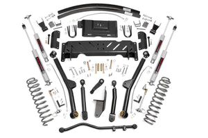 84-01 Jeep Cherokee XJ 4WD 4.5 Inch Lift Kit | Long Arm - Rough Country