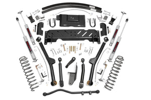 84-01 Jeep Cherokee XJ 4WD 4.5 Inch Lift Kit | Long Arm - Rough Country