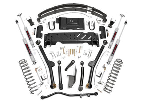 84-01 Jeep Cherokee XJ 4WD 6.5 Inch Lift Kit | Long Arm - Rough Country