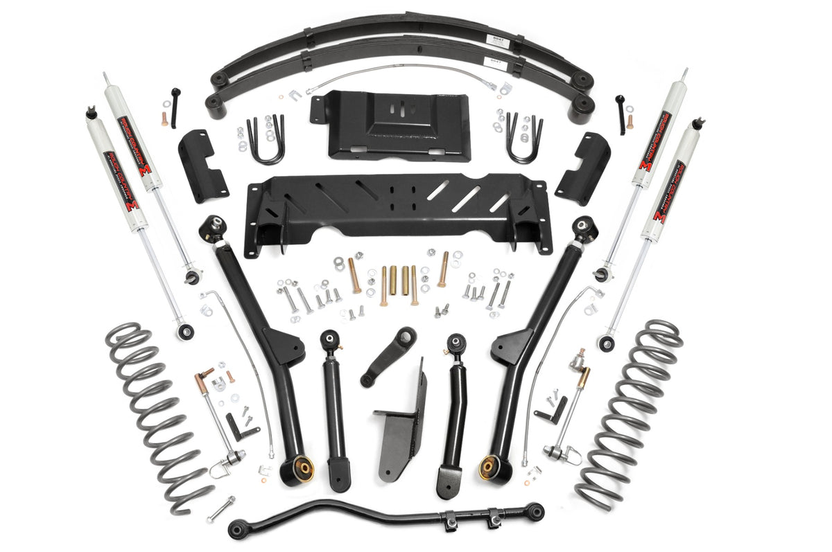 84-01 Jeep Cherokee XJ 4WD 4.5 Inch Lift Kit | Long Arm - Rough Country