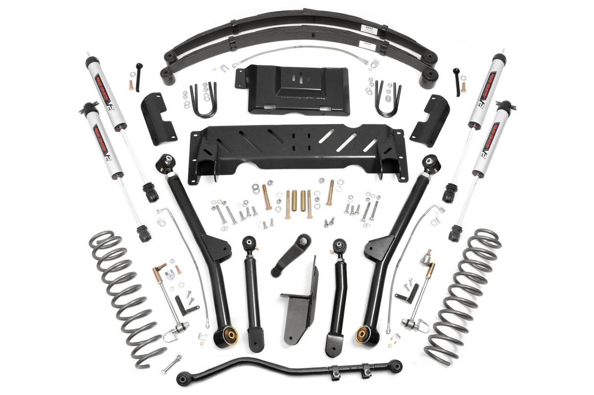 84-01 Jeep Cherokee XJ 4WD 4.5 Inch Lift Kit | Long Arm - Rough Country