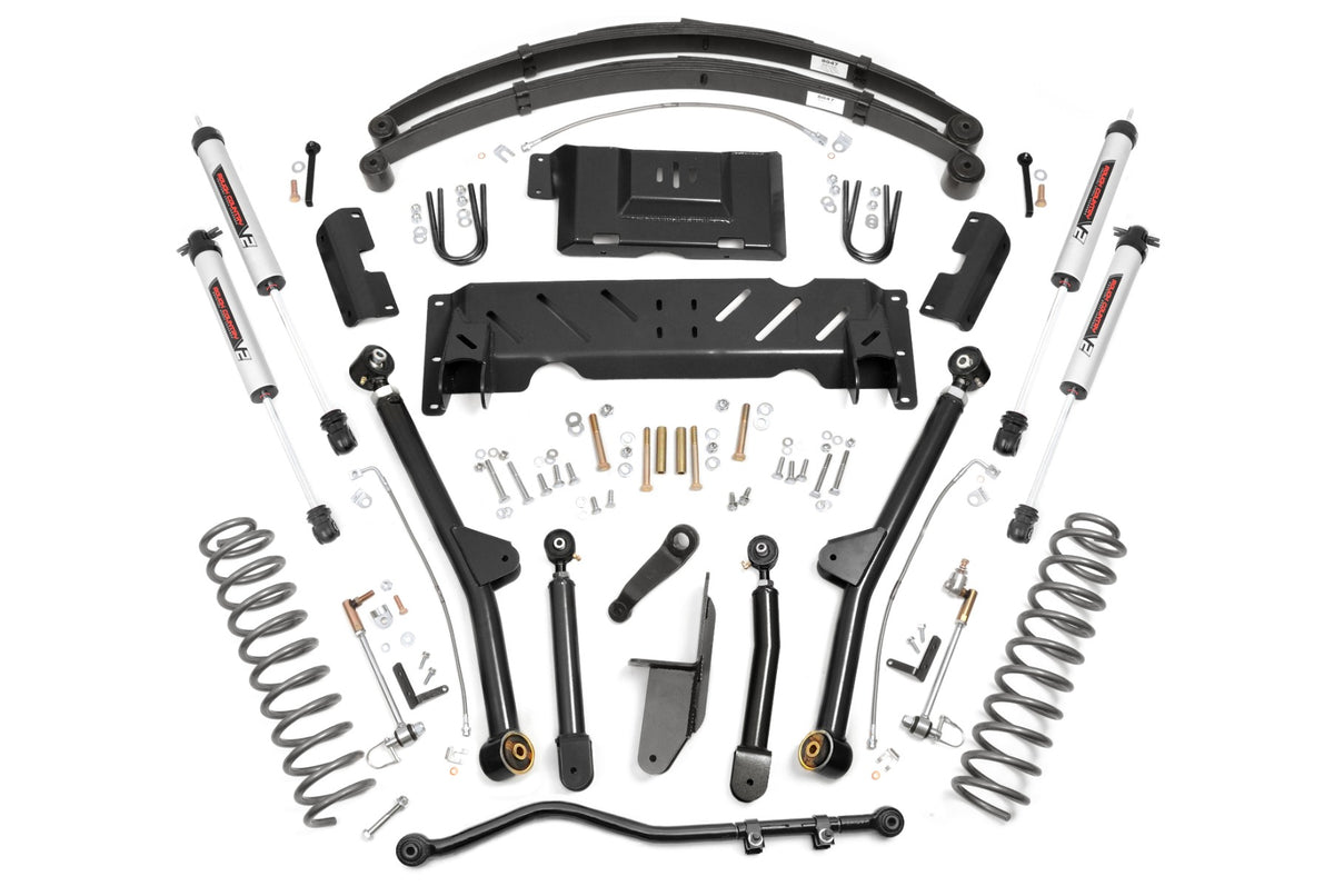 84-01 Jeep Cherokee XJ 4WD 4.5 Inch Lift Kit | Long Arm - Rough Country