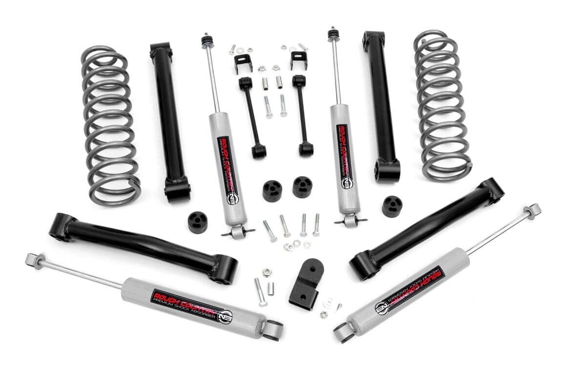93-98 Jeep Grand Cherokee ZJ 2WD/4WD V6 3.5 Inch Lift Kit - Rough Country