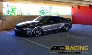 Ford Mustang on BC Coilovers