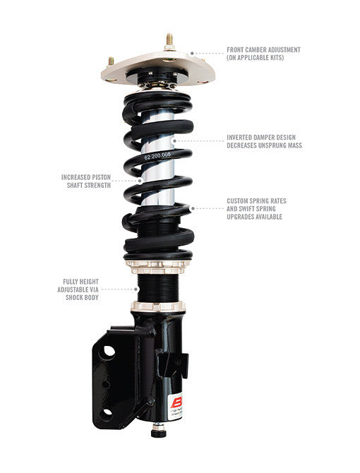 2012 Honda Civic RM Type BC Racing Coilover