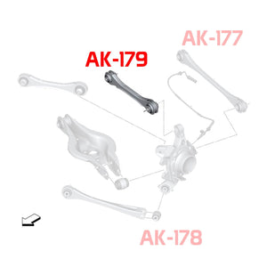 14-UP BMW 2-Series Godspeed Rear Camber Arms With Spherical Bearing