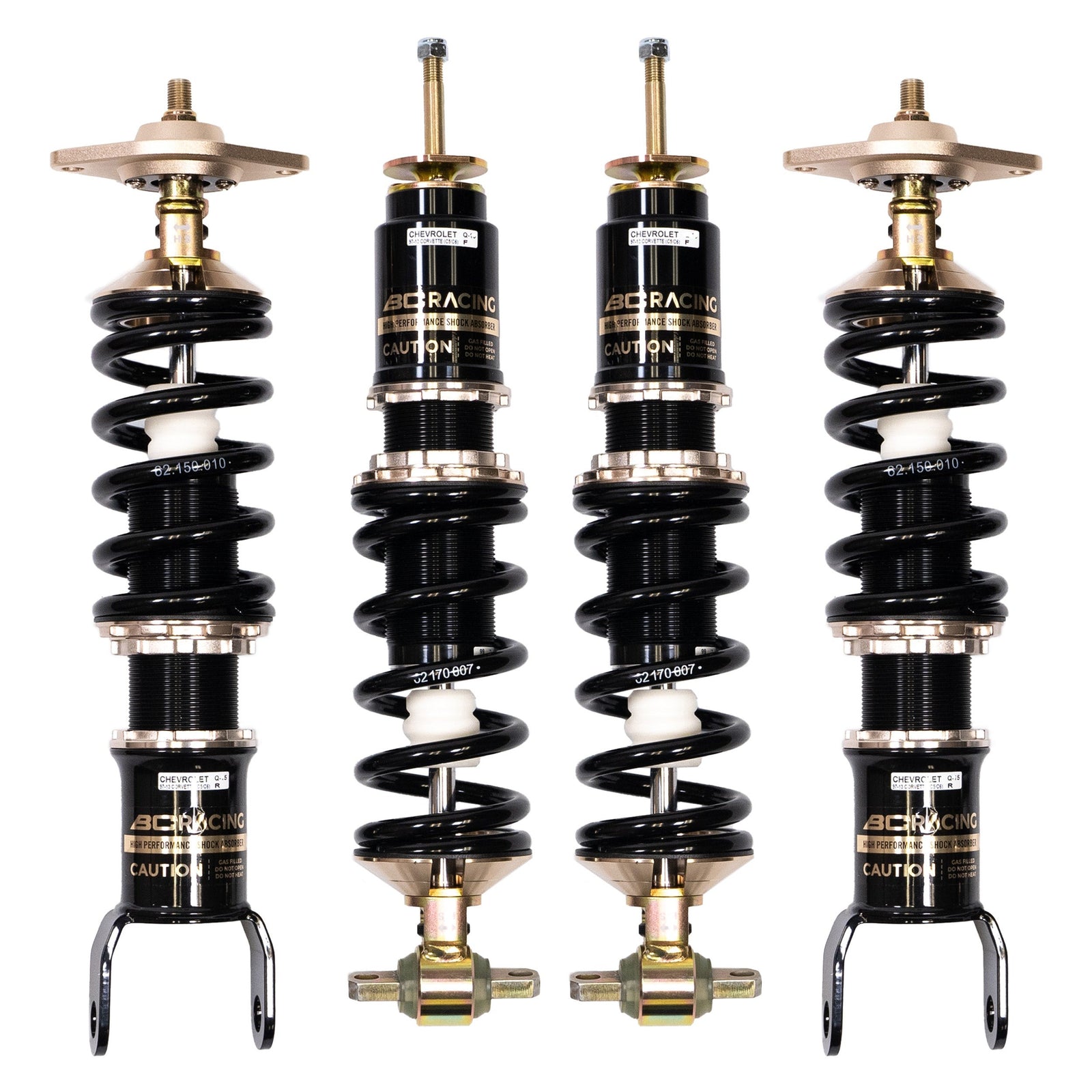 97-13 Chevrolet Corvette C5 / C6 BC Coilovers BR Track Spec bushings